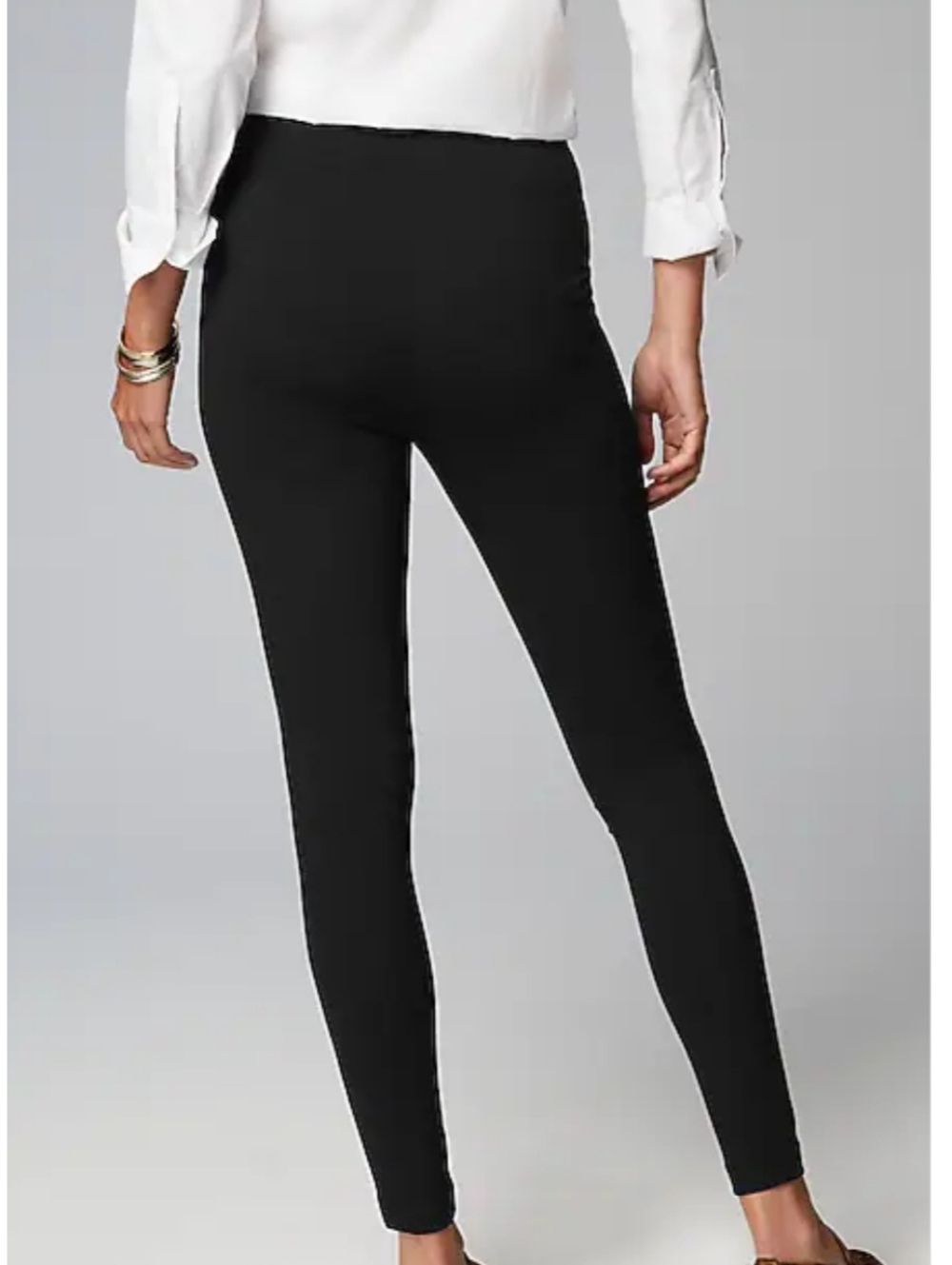 J. Jill Smoothing Ponte Leggings Size L Petite - Picture 3 of 11
